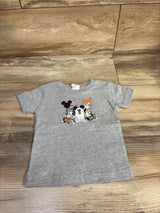 Creations of Grace Bluey Halloween Shirt Grey sz 12-18m