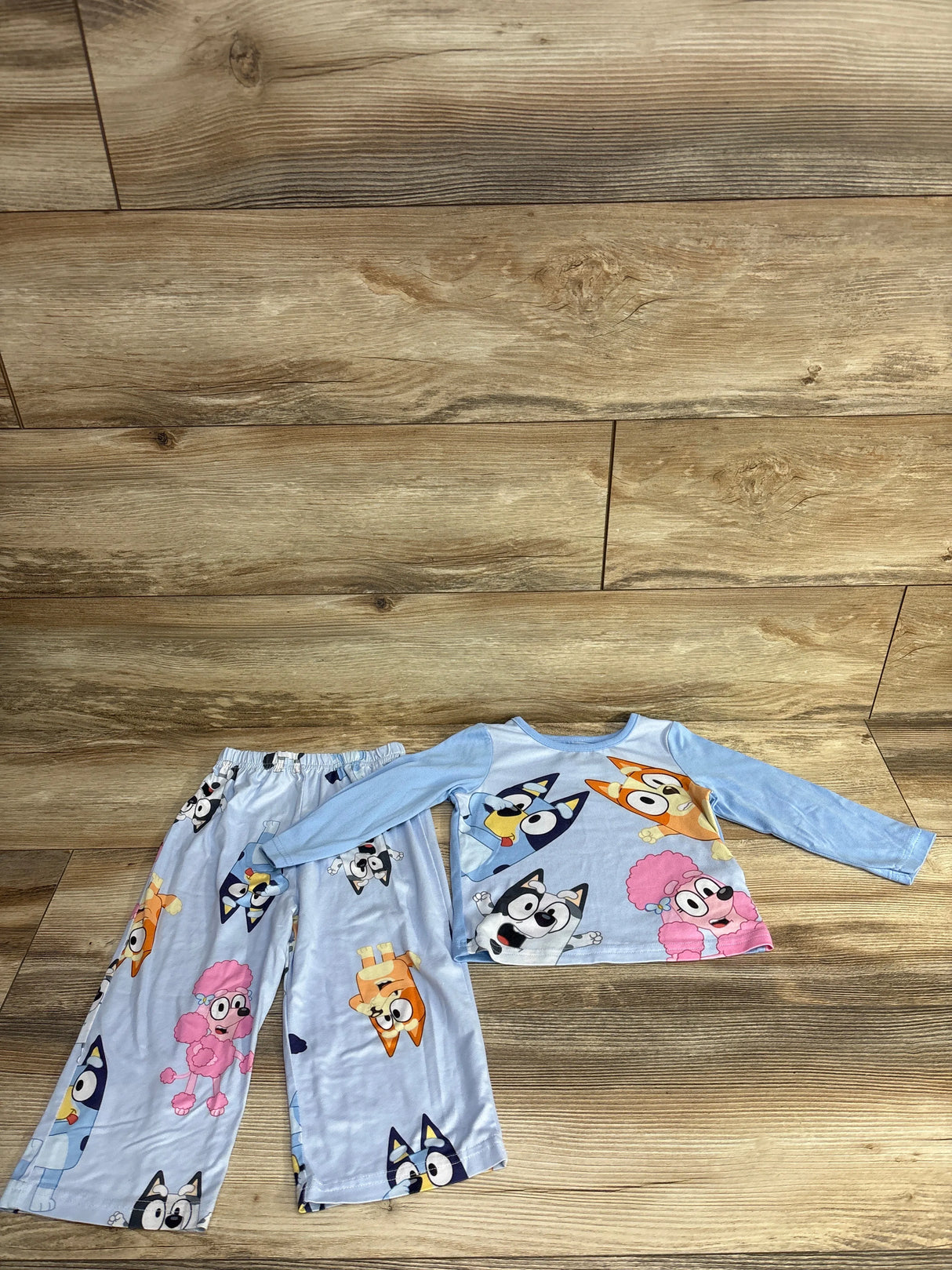 Bluey 2pc Pajama Set Light Blue sz 2T