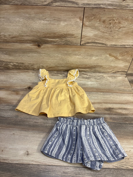Tommy Bahama 2pc Top & Shorts Yellow sz 12m - Me n Mommy To Be