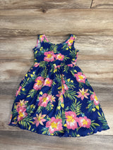 Zunie Tank Floral Dress Blue sz 4-5T - Me n Mommy To Be