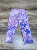 Cat & Jack Velour Drawstring Joggers Purple sz 3T