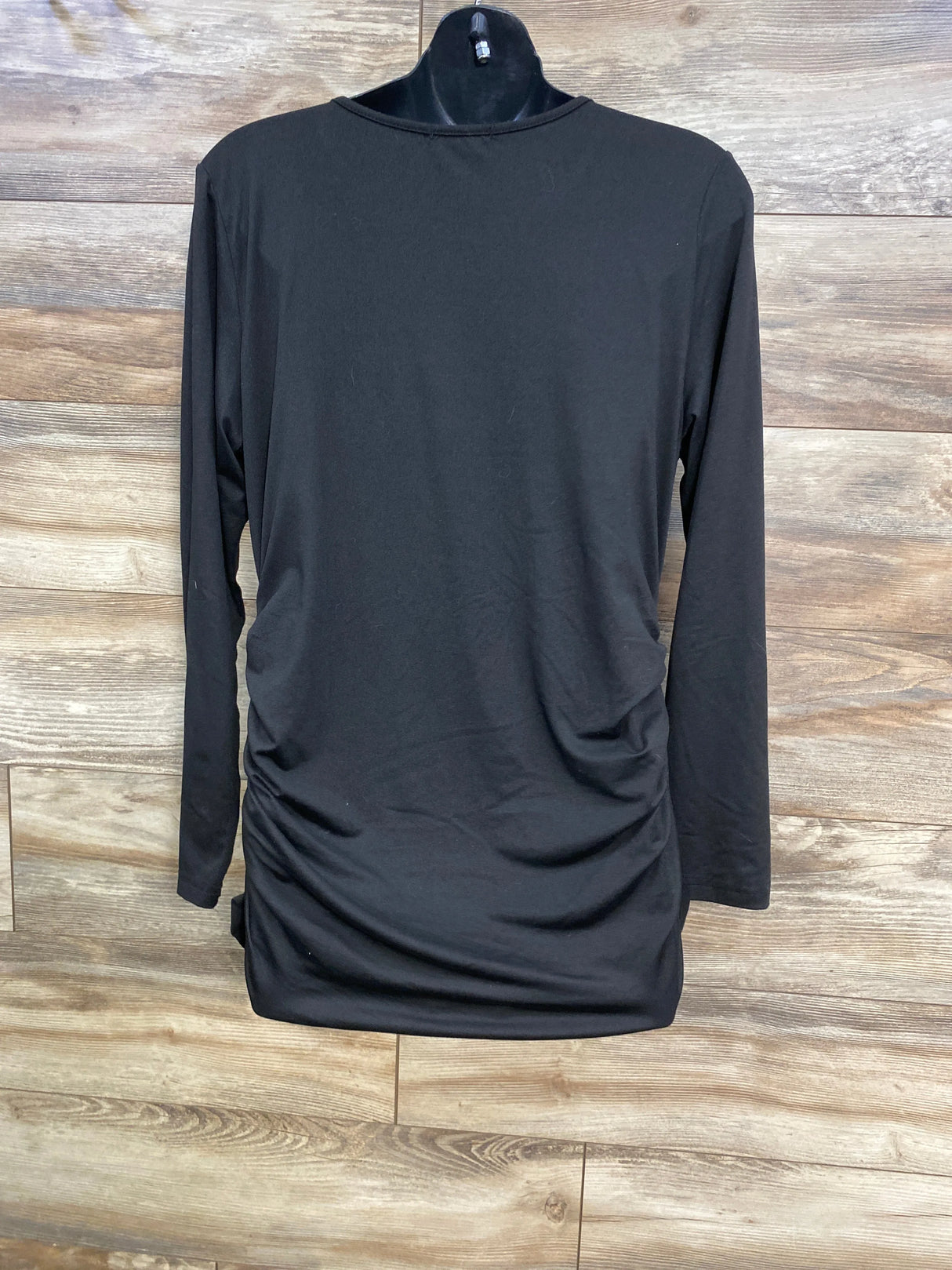 Ekouaer Ruched Shirt Black sz XL - Me n Mommy To Be
