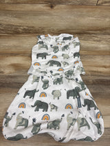 SwaddleMe by Ingenuity Arms Free Convertible Swaddle Wrap White sz 3-6m