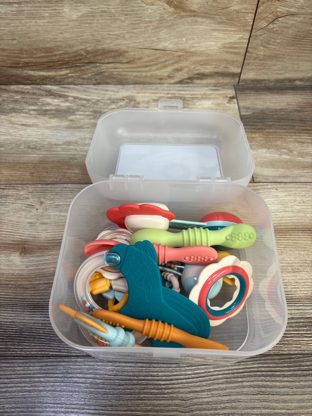 HahaLand Baby Teether & Rattle Box Gift Set 10pc