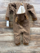 NEW Just One You Hooded Reindeer Coverall Brown sz 9m