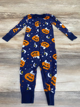 Hanna Andersson Peanuts Halloween Zip Sleeper Navy sz 18-24m - Me n Mommy To Be