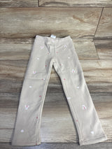 NEW Baby Gap Bear Pull On Cozy Lined Pants Beige sz 4T