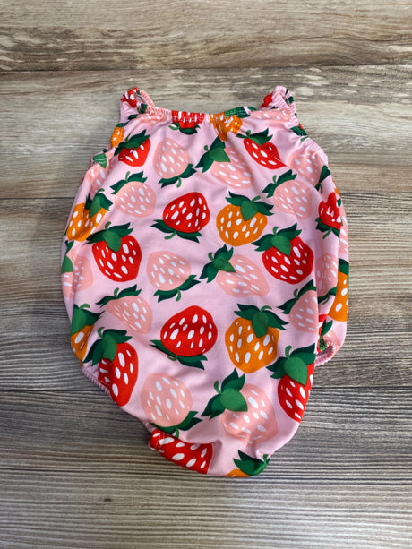 Strawberry Print Bubble Romper Pink sz 18m - Me n Mommy To Be