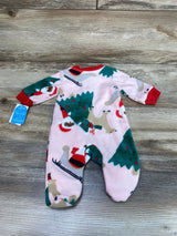 NEW Carter's Santa Blanket Sleeper Pink sz Newborn - Me n Mommy To Be