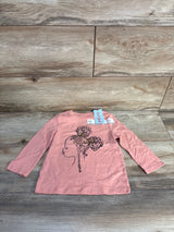 NEW Cat & Jack Long Sleeve Shirt Pink sz 2T