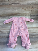Carter's Blanket Sleeper Pink sz Newborn