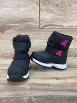 Wonder Nation Snow Boots Black/Pink sz 6c