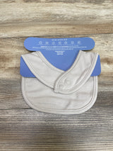 NEW Ains & LJ 100% Cotton Baby Bib Neutral