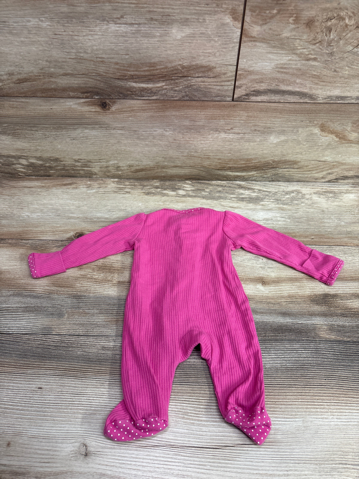 Carter's Ribbed Sleeper Pink sz Newborn