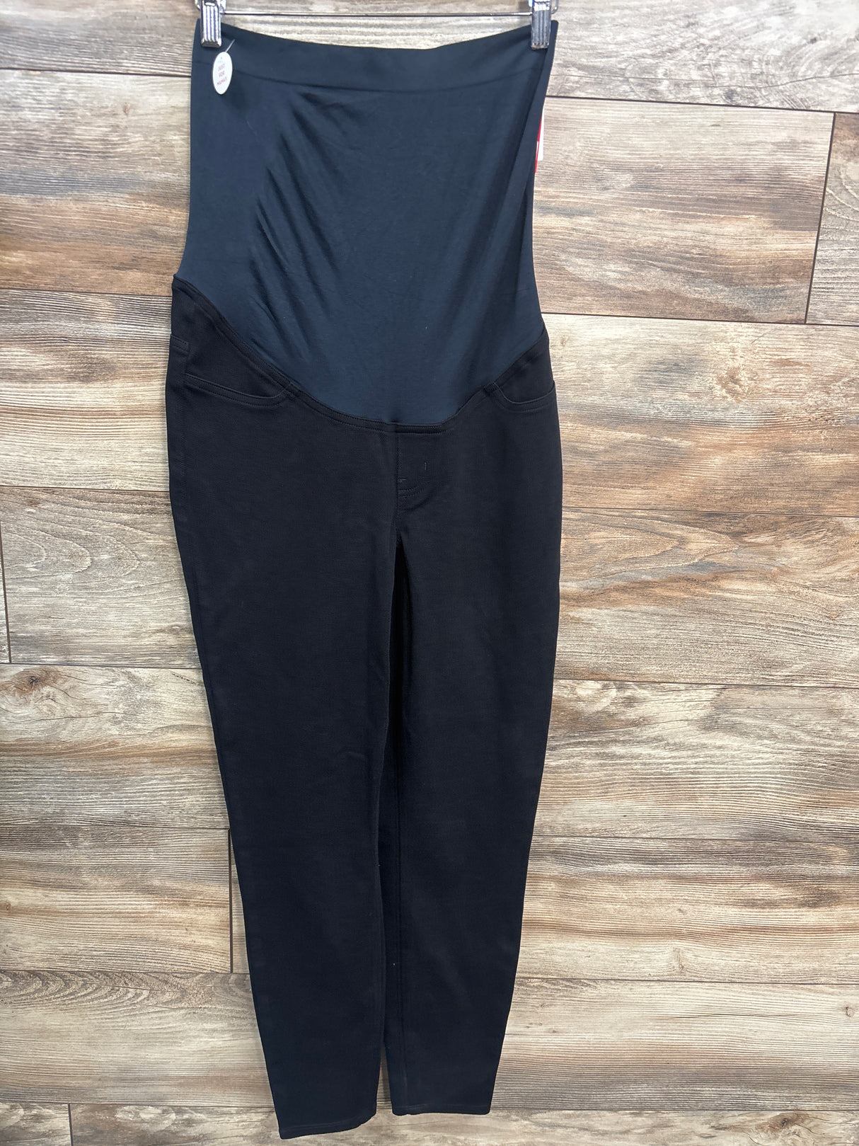 NEW SPANX Mama Maternity Jean-ish Ankle Leggings Black sz Large