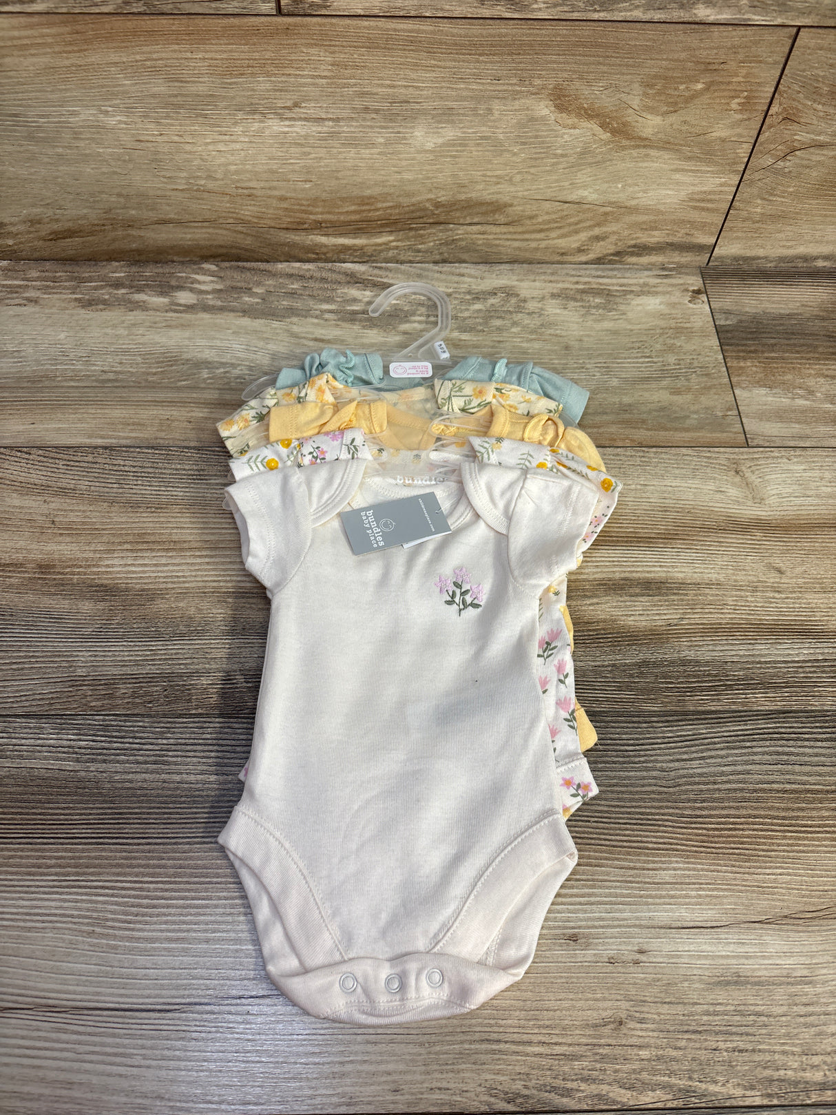 NEW Children's Place 5pk Bodysuit Set Ivory sz Newborn