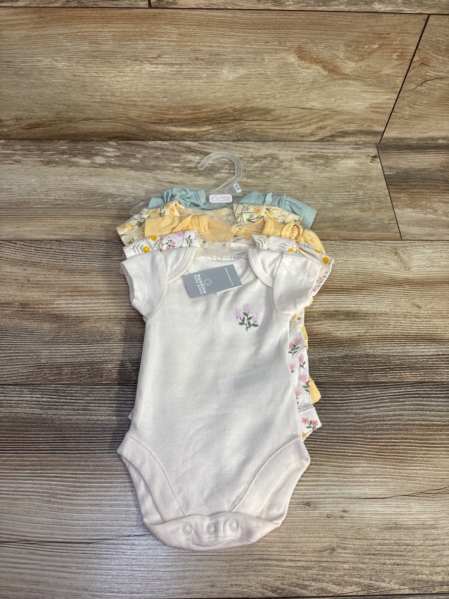 NEW Children's Place 5pk Bodysuit Set Ivory sz Newborn