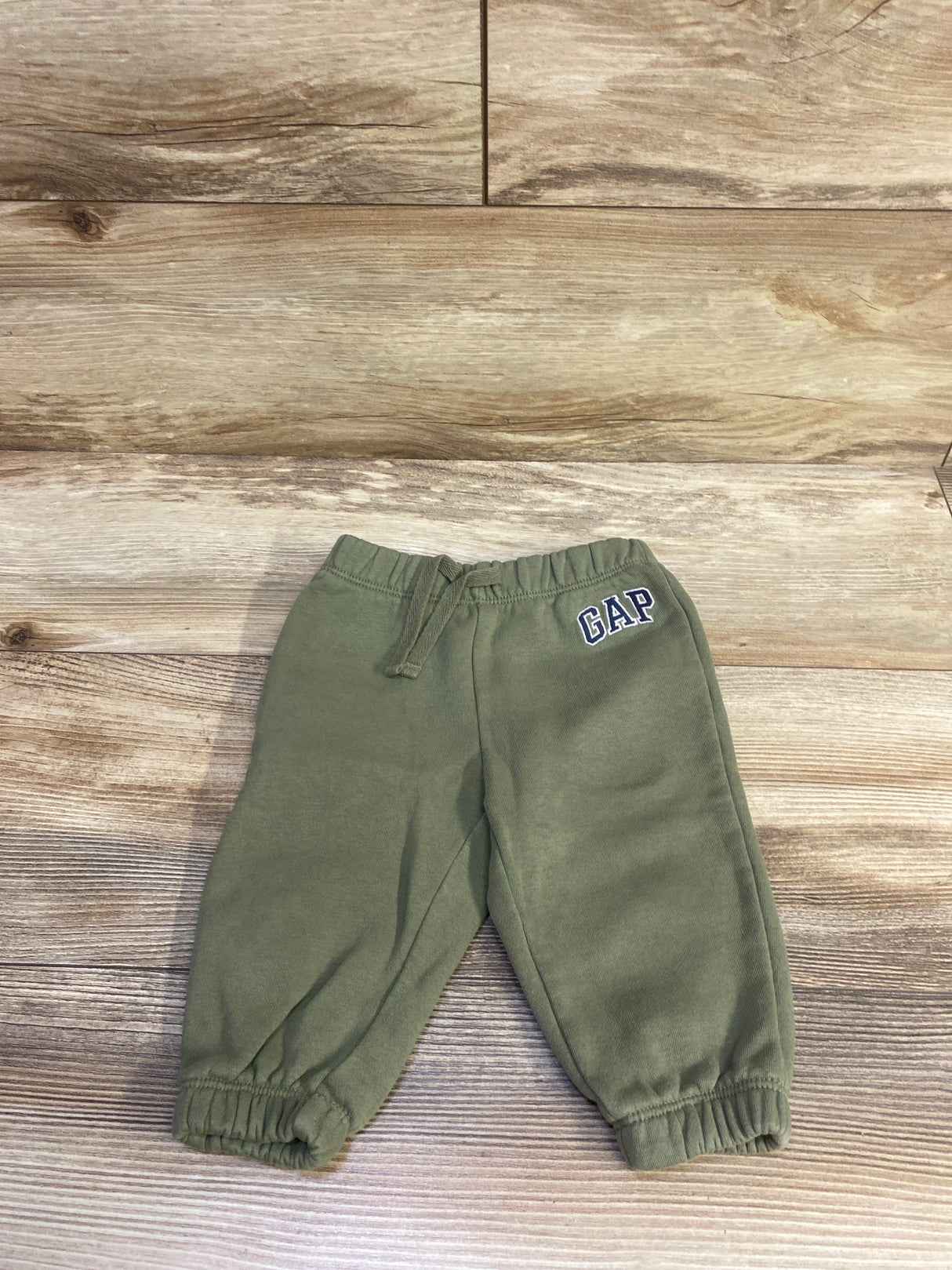 Baby Gap Drawstring Joggers Olive sz 6-12m