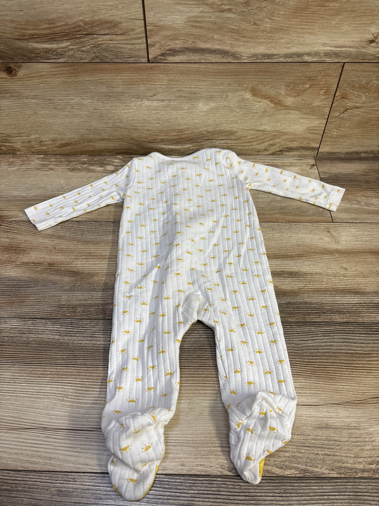 Just One You Ribbed Sleeper White sz 6m