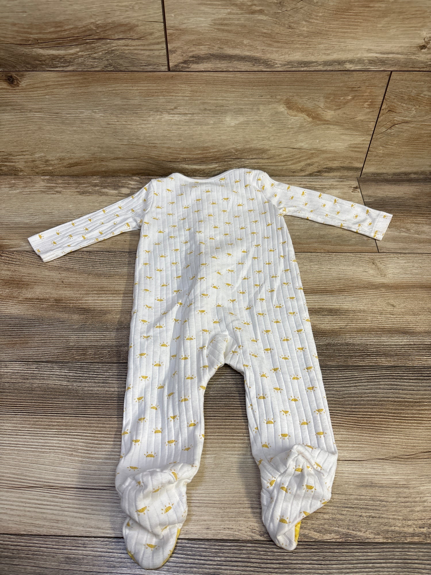 Just One You Ribbed Sleeper White sz 6m