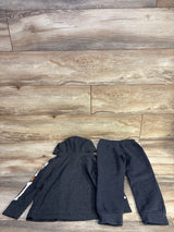 Cat & Jack 2pc Skeleton Sweatshirt & Jogger Set Grey sz 4T