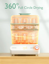 NEW Momcozy 3-Layers Large Capacity Bottle Sterilizer and Dryer