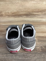 Vans Old Skool V Reflective Sidestripe Sneakers Grey sz 5c
