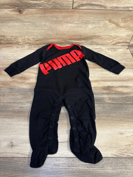 Puma Footed Coverall Black sz 6-9m - Me n Mommy To Be