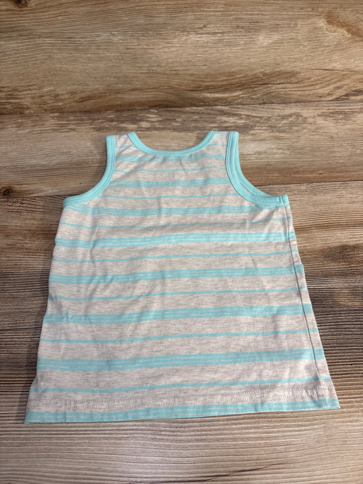 Okie Dokie Striped Tank Top Grey sz 3T