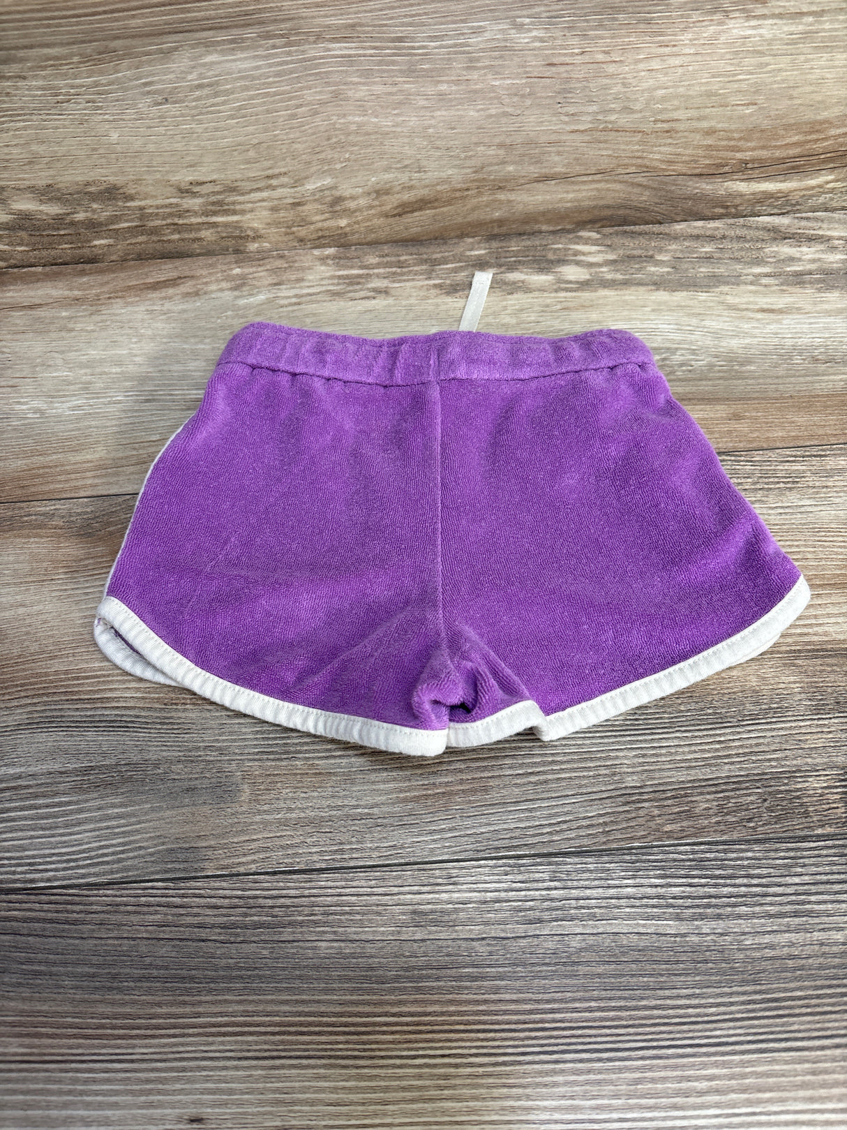 Cat & Jack Drawstring Terry Cloth Shorts Purple sz 2T