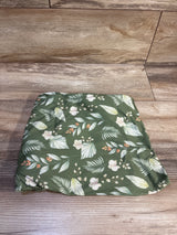 Fitted Mini Crib/Playard Sheet Green ~ 38x24''