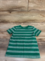 Cat & Jack Striped Shirt Green sz 4T