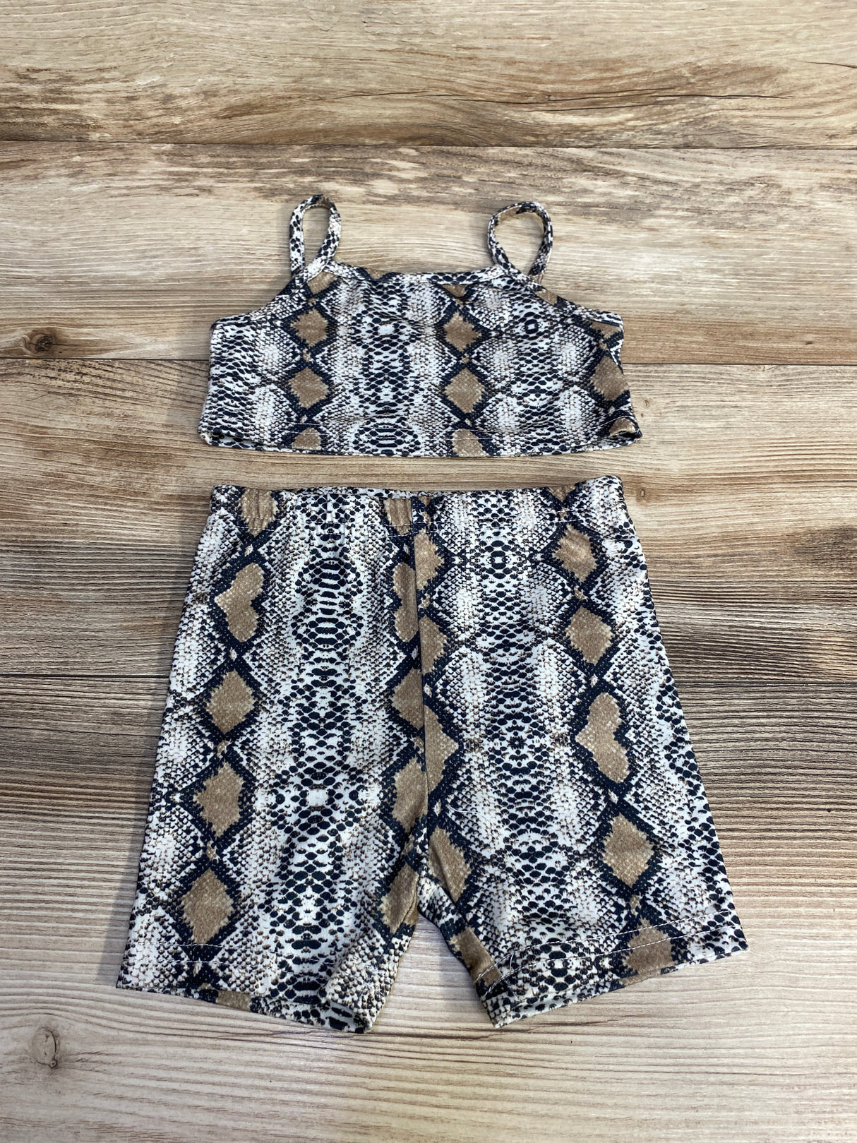 Shein 2pc Sleeveless Top & Shorts sz 9-12m
