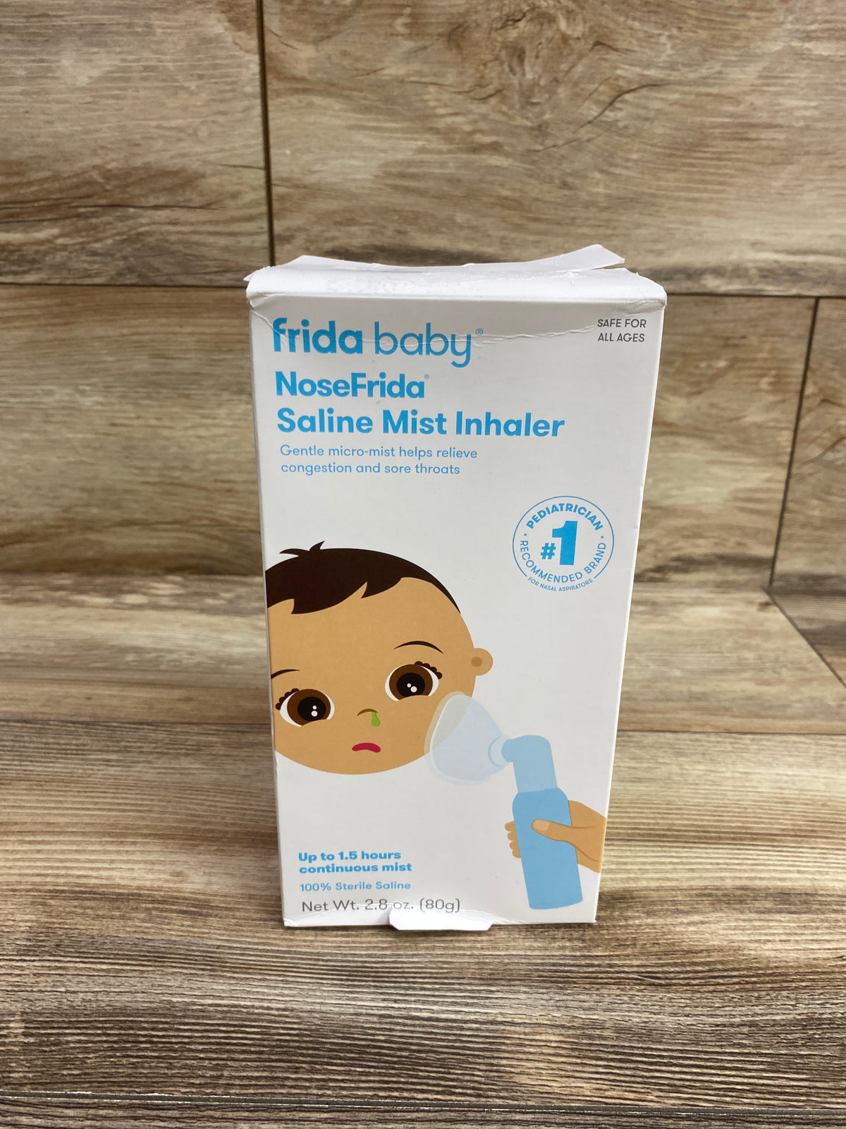 NEW Frida Baby NoseFrida Saline Mist Nasal Inhaler