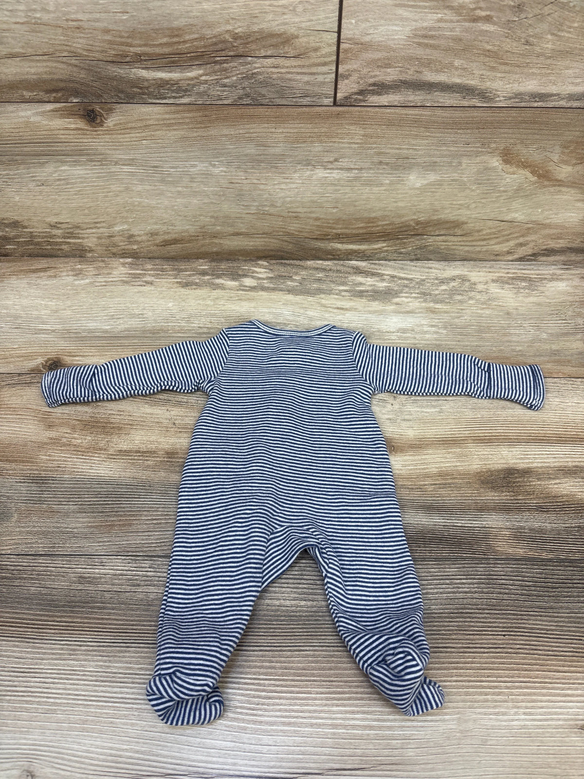 Just One You Striped Sleeper Blue sz Preemie