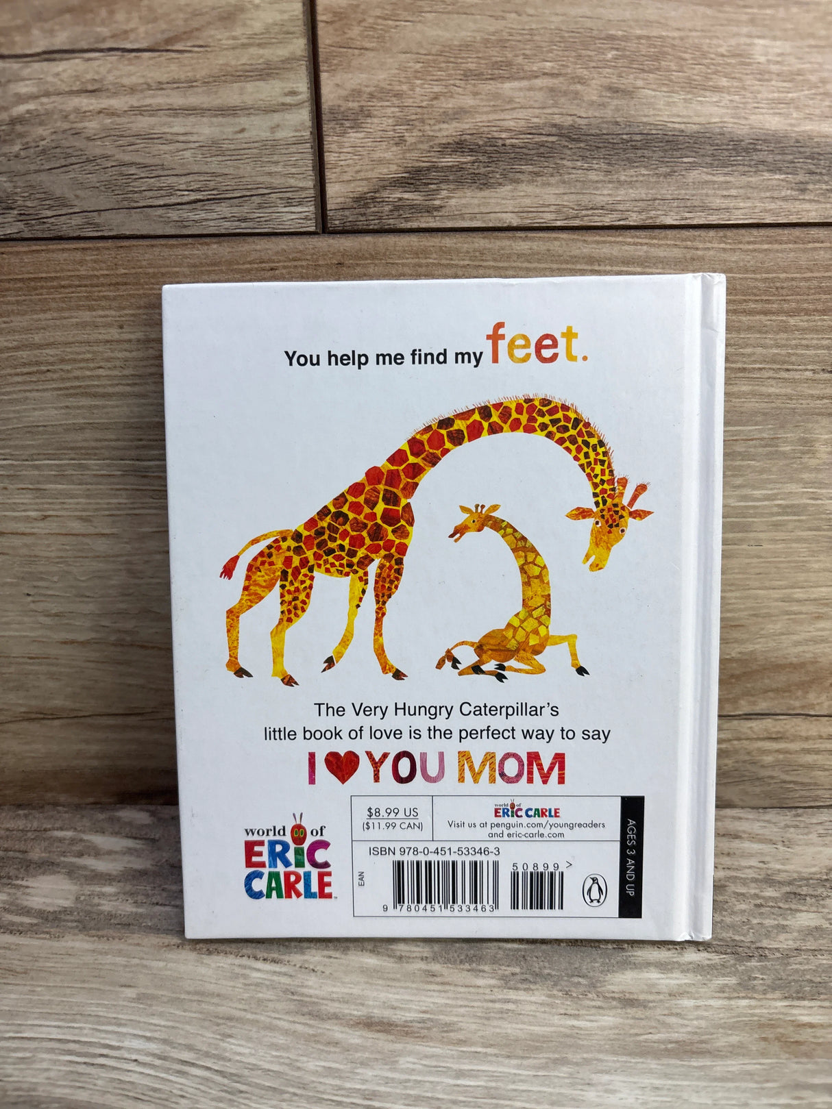 I Love Mom with The Very Hungry Caterpillar Hardcover Book