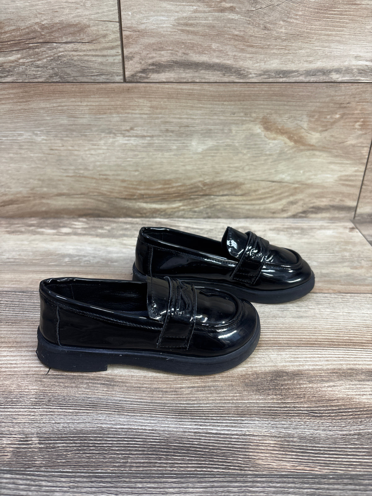 Dream Pairs Patent Leather Penny Loafers Black sz 11c