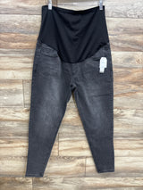 NEW Time & Tru Maternity Skinny Jeans Grey sz Large