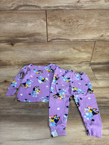 Bluey 2pc Pajama Set Purple sz 2T