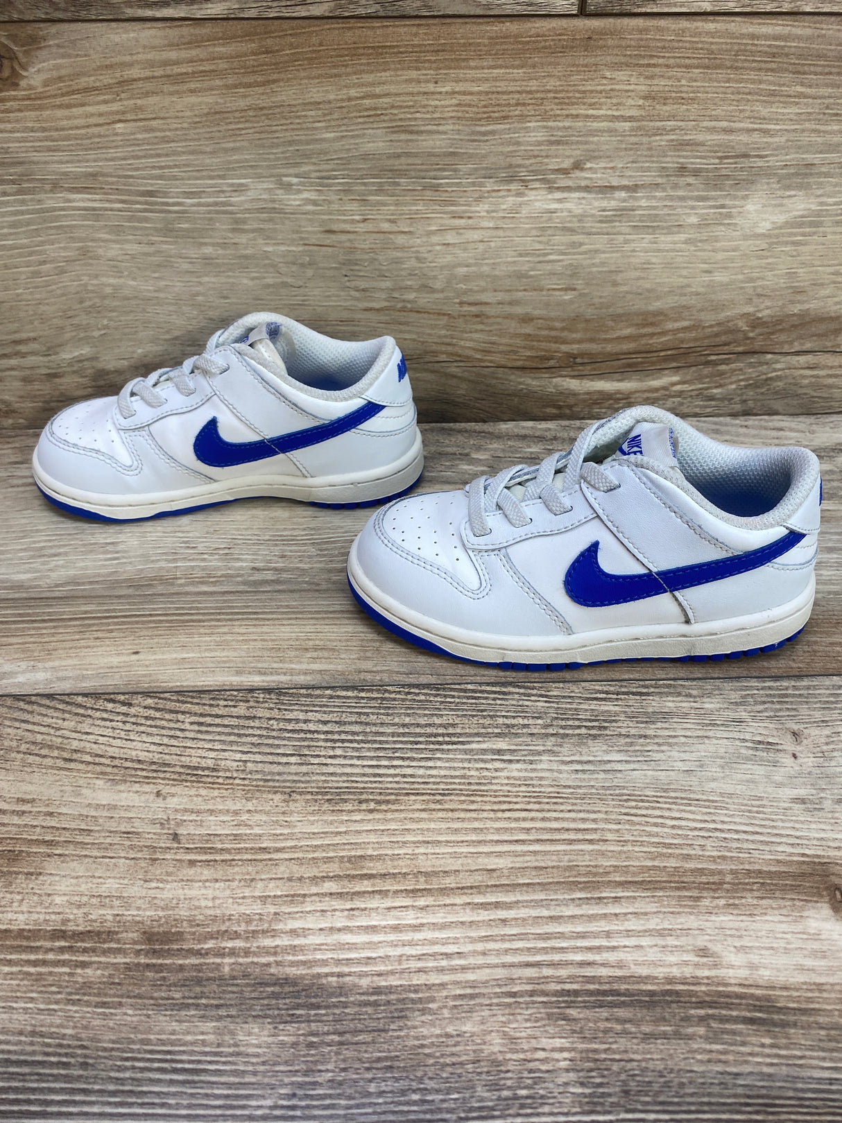 Dunk Low TD 'Summit White Hyper Royal' Sneakers sz 9c