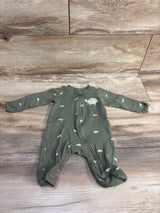 Carter's Turtle Sleeper Olive sz Newborn