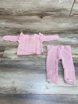 Nicole Miller 2pc Sweater Set Pink sz 6-9m