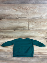 Cat & Jack Pull Over Jolly Sweatshirt Green sz 18m