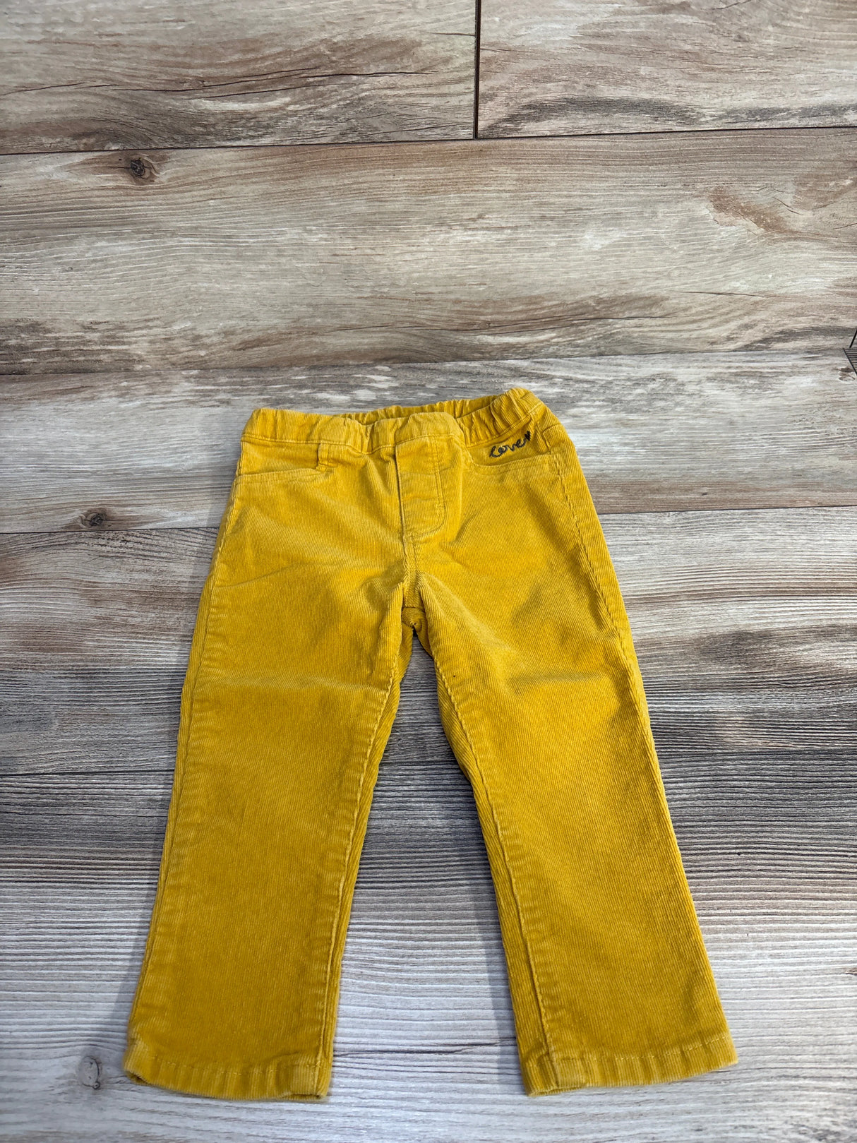 H&M Corduroy Pull On Pants Yellow sz 12-18m