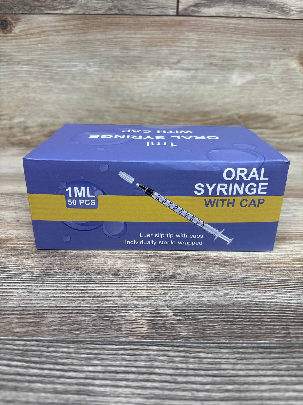 NEW ThinkPrice 50pk Oral Syringe with Cap 1mL