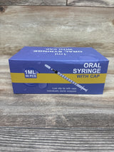 NEW ThinkPrice 50pk Oral Syringe with Cap 1mL