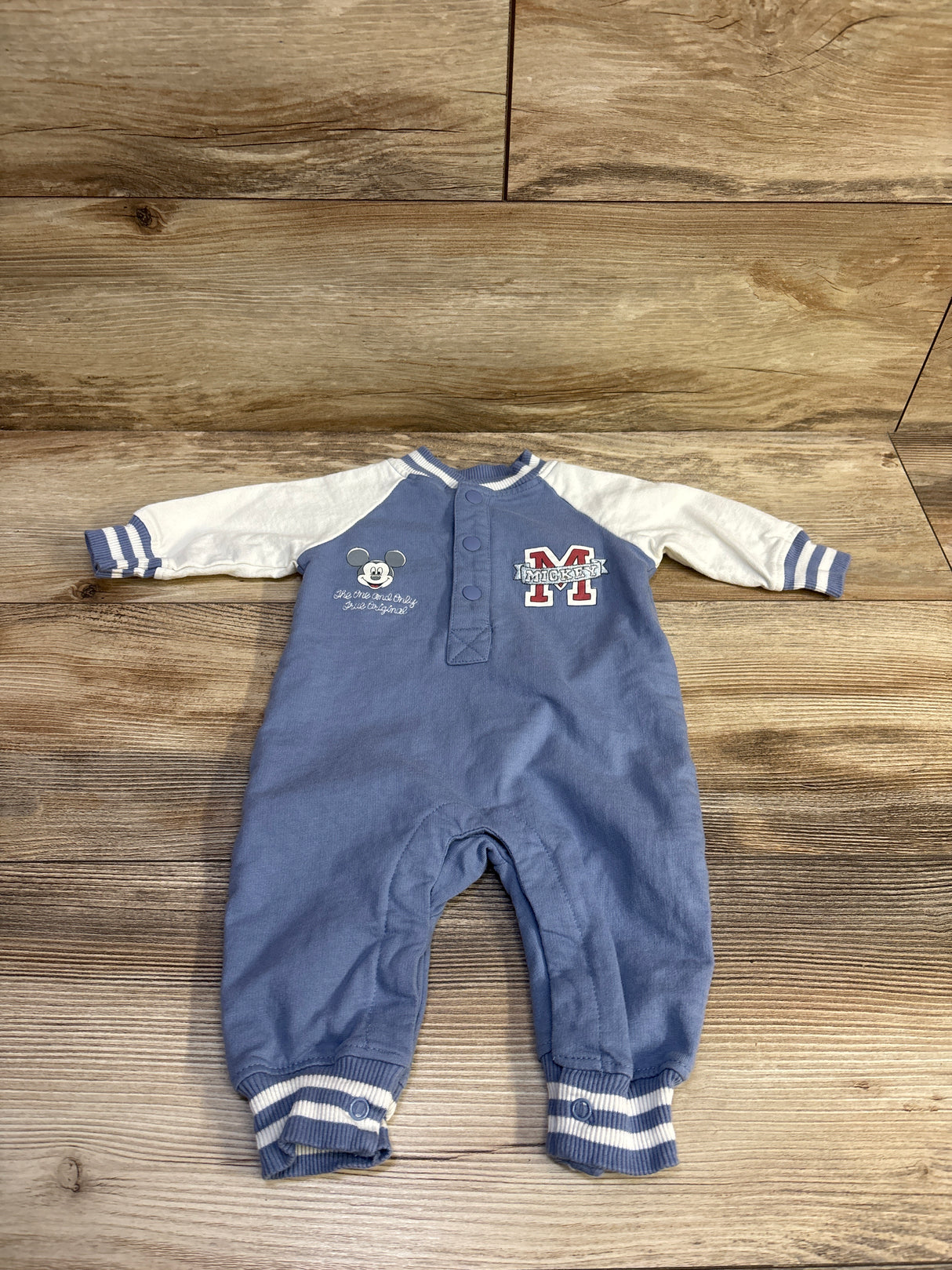 Disney Baby Mickey Mouse Coverall White sz 3m