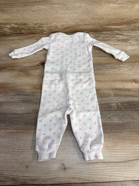 Mighty Goods 2pc Polka Dot Pajama Set White sz 3m - Me n Mommy To Be