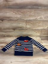 Disney Pixar Cars Knit Sweater Navy sz 4T