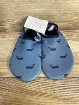 NEW Hudson Baby Kids Water Shoes Blue Whale Sz 11c/12c